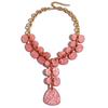 Trendy High Quality Colorful Acrylic Resin Big Long Necklace For Women Party Holiday Jewelry Exaggerated Choker