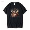 Meerkat T Shirt Animal Lover Cool Meerkats Long Or Short Sleeves Vintage Washed Versatile Soft Breathable Designer Clothes