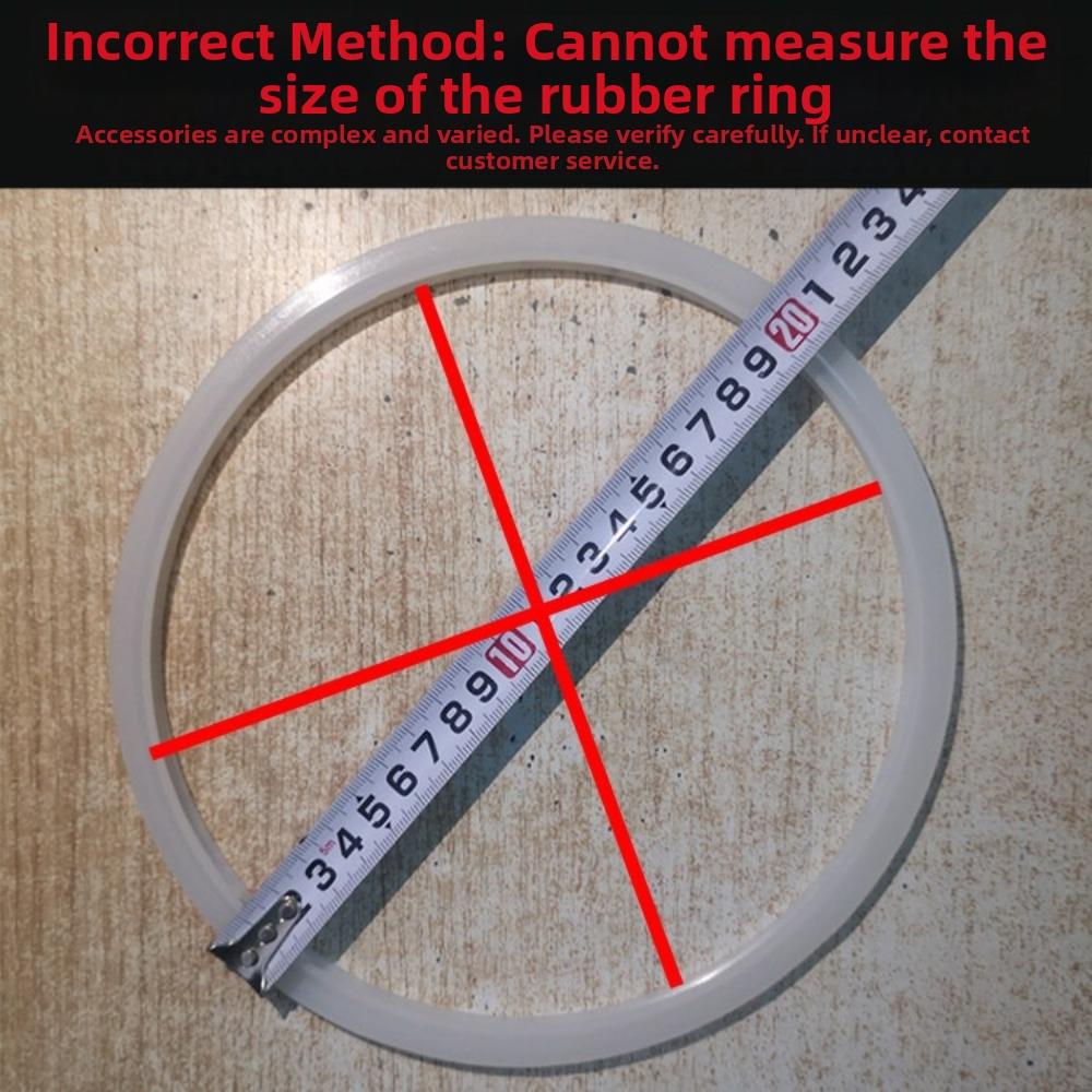 Silicone Silicone Rubber Gasket 18-32cm Replacement Part Pressure Cooker Sealing Ring  Cooker Parts