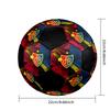 FC Basel 1893 Pallone da Calcetto Indoor Colorato Per Tutte le Età Taglia 5 Cucito a Macchina PVC Pronto per la Competizione Resistente Alto Rimbalzo