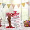 2D Flat Acrylic Love Desktop Decoration, Valentines Day Gift, Suitable for Wall Decoration, Porch, Room, Villa, Accents Home, Hallway, or Workplace -