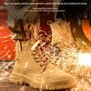 Safety Shoes Work Shoes Fleece-lined Thickened Warm Steel Toe Security Boots Winter Warm Work Boots Construction Work Shoes
