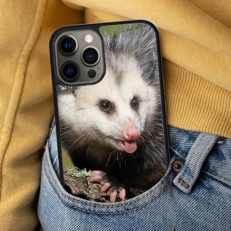 Dishwasher Possum Cute Soft Phone Case for iPhone 17 Air 16e Pro Max 15 Pro 13 14 Plus 11 12 MagSafe Magnetic Coque