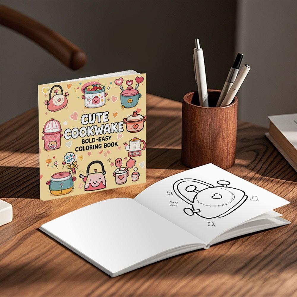 Stress Relief Graffiti Painting Book Educational Paperback Cute Doodles Book  for Adults And Teens