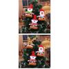Christmas Ornaments Fabric Decor Hanging Decorations Compact Ornament Size