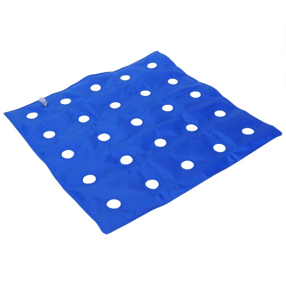 PVC Inflatable Seat Cushion Blue Wheelchair Cushion Durable Travel Seat Cushion  Stadium Seating