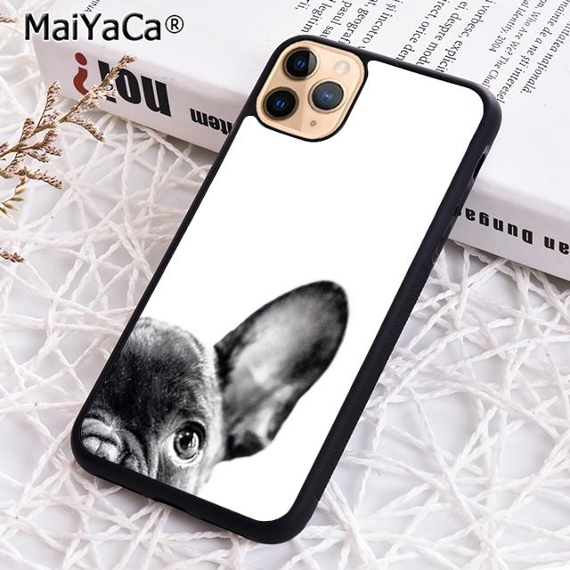 MaiYaCa French Bulldog Dog Pug Phone Case For iPhone 17 Air 16 pro max 15 14 plus 12 13 Shell Cover coque