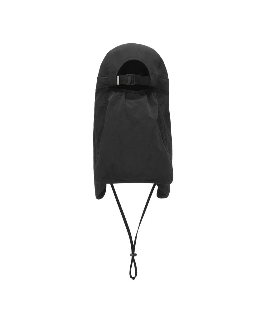 SNOWPEAK APPAREL Ecco Taslan Sunshade Camp Cap (S26Mufcp76) Black