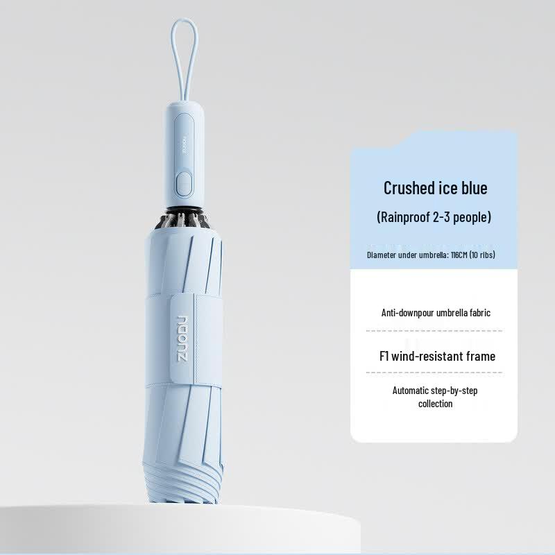 ZUODU Fully Automatic Reverse-Fold Umbrella