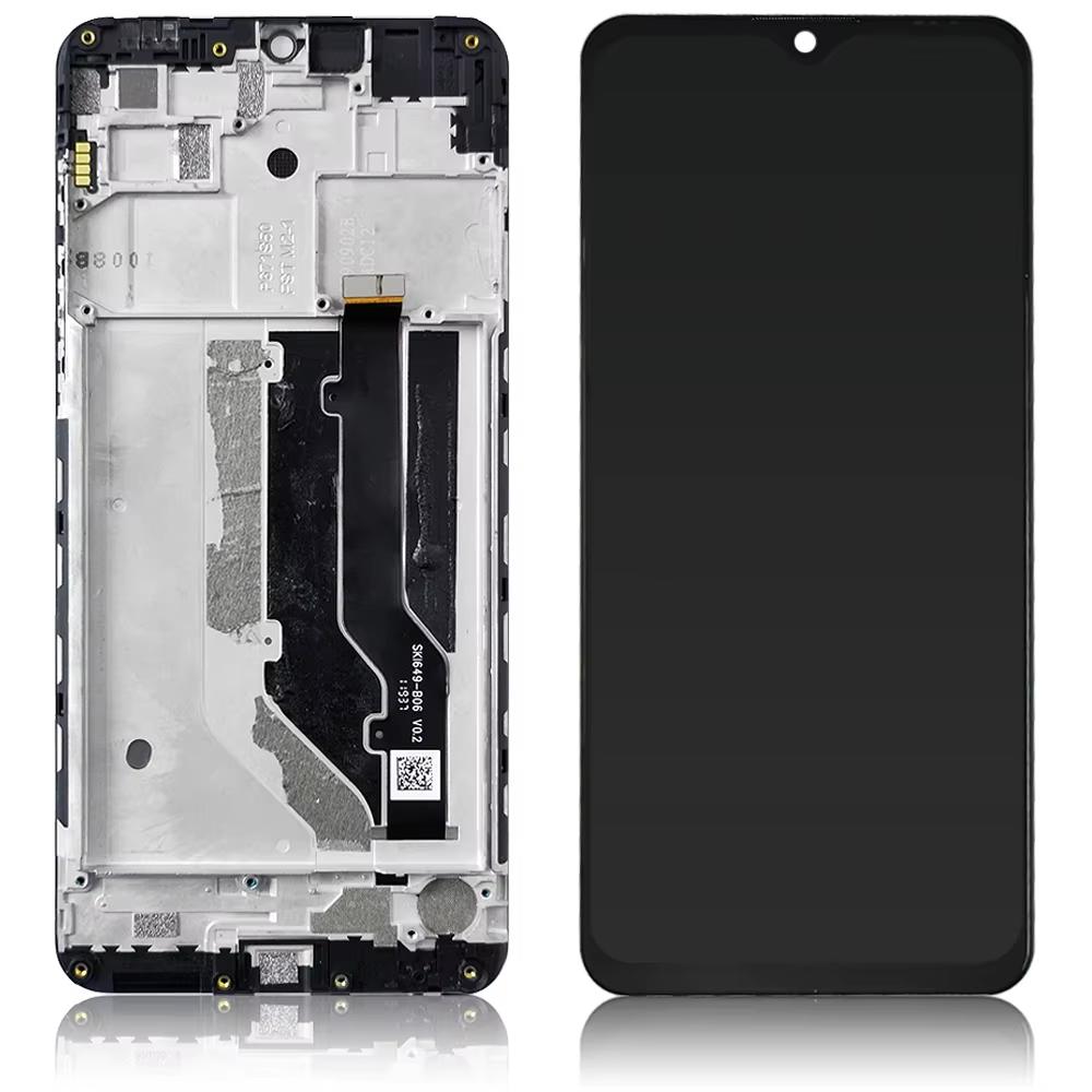 

LCD Screen and Digitizer Full Assembly For With Frame ZTE Blade 20 Smart V2050 2050RU