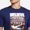 Nike USMNT Believe Men's Short-Sleeve T-Shirt Loyal Blue DX4194-421