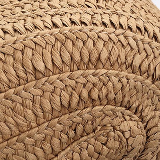 Women Straw Tote Bag Large Capacity Beach Bag Portable Basket Handbag Shoulder