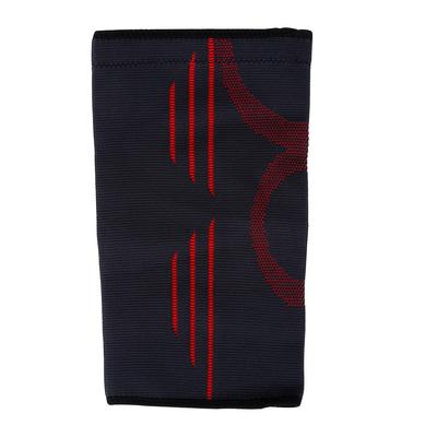 Supporto Elastico Sportivo Cintura Manica Fasciatura Avvolgente Pallavolo Calcio Ginocchiera Nero Rosso M