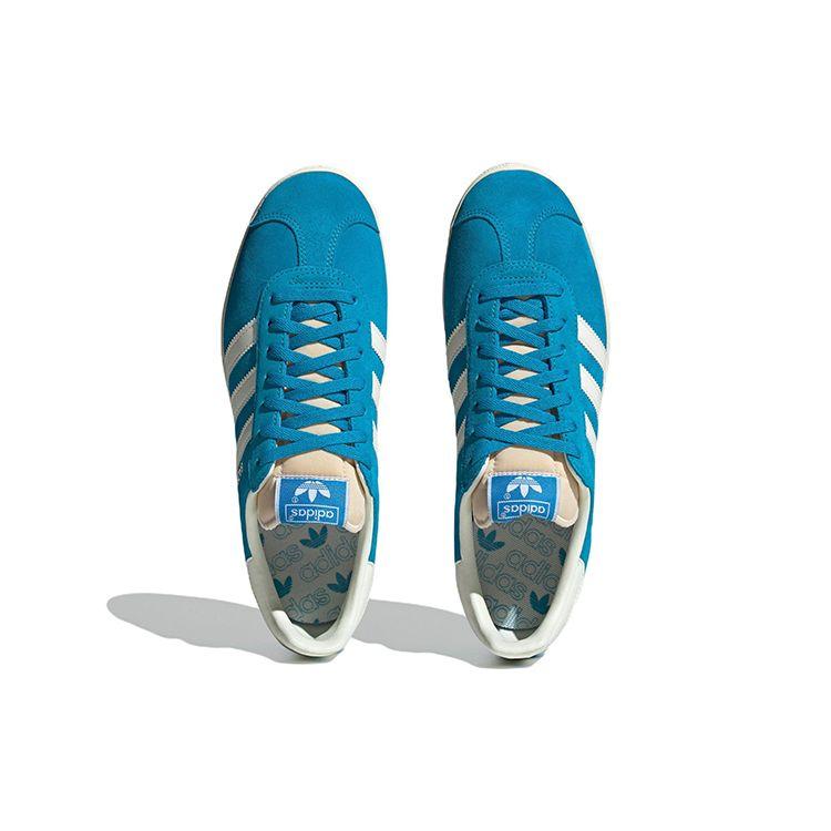 Adidas Gazelle Bold Aqua Unisex Sneakers Blue Off-White Cream-White GY7337