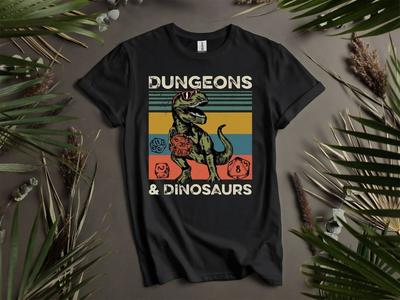 Dungeons Dinosaurs Dragons Hoodie T-Shirt Herren Damen Unisex AD814