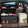 60L Trunk Storage Box Large Capacity Folding Camping Car Storage Box Waterproof Oxford Cloth Car Trunk Organizer Camping