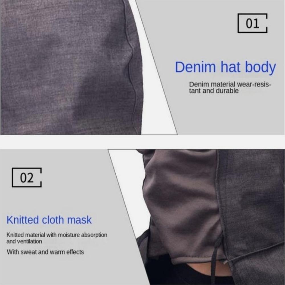 Wear-resistant Safe Welder Hat Dustproof Hat Practical Shawl Protective Hat