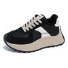 ins Korean version of the new velvet dad shoes women's 2025 winter sports Forrest Gump shoes casual shoes platform height increase BN025-1