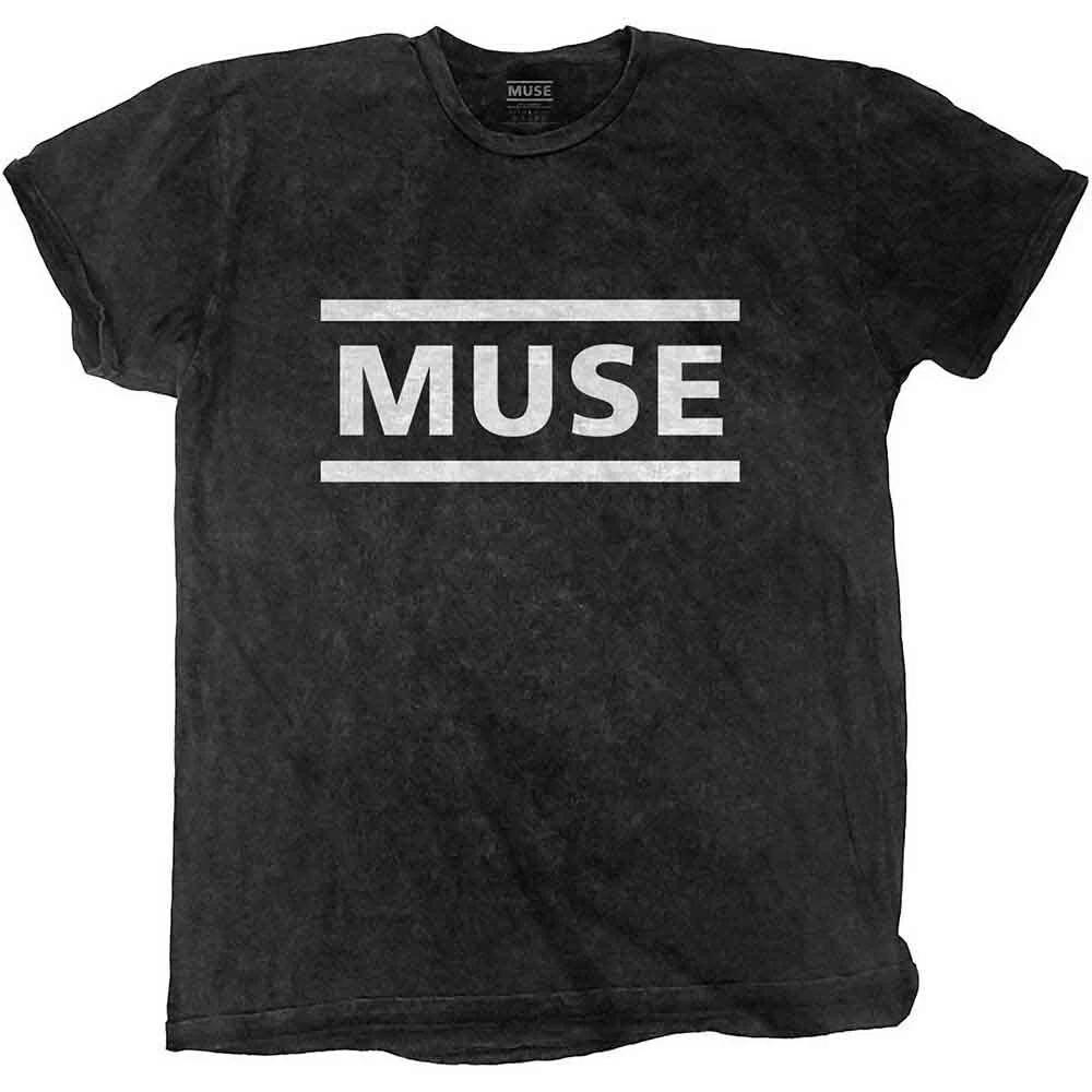

Muse Logo Black Dye Wash T shirt - NEW M