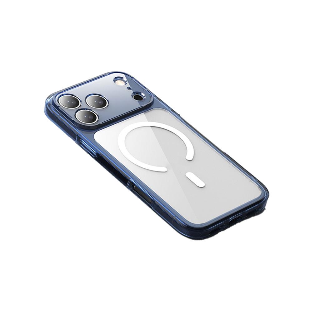 Luxury Clear Shockproof MagSafe Magnetic Case for iPhone 17 Air 17Pro 17 Pro Max Hard Back Cover Support Wireless Charging