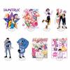KPOP DÄMONENJÄGER Anime Acryl Aufsteller Modellplatte Dekoration Originalität Schreibtisch Figur Display Fans Geschenk Cartoon Prime Produkte