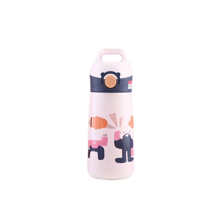 Childrens Insulated Water Bottle With Straw For School And Travel Perfect For Kids And Students