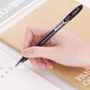 Deli S55 0.5mm Black Gel Pens (12-Pack)