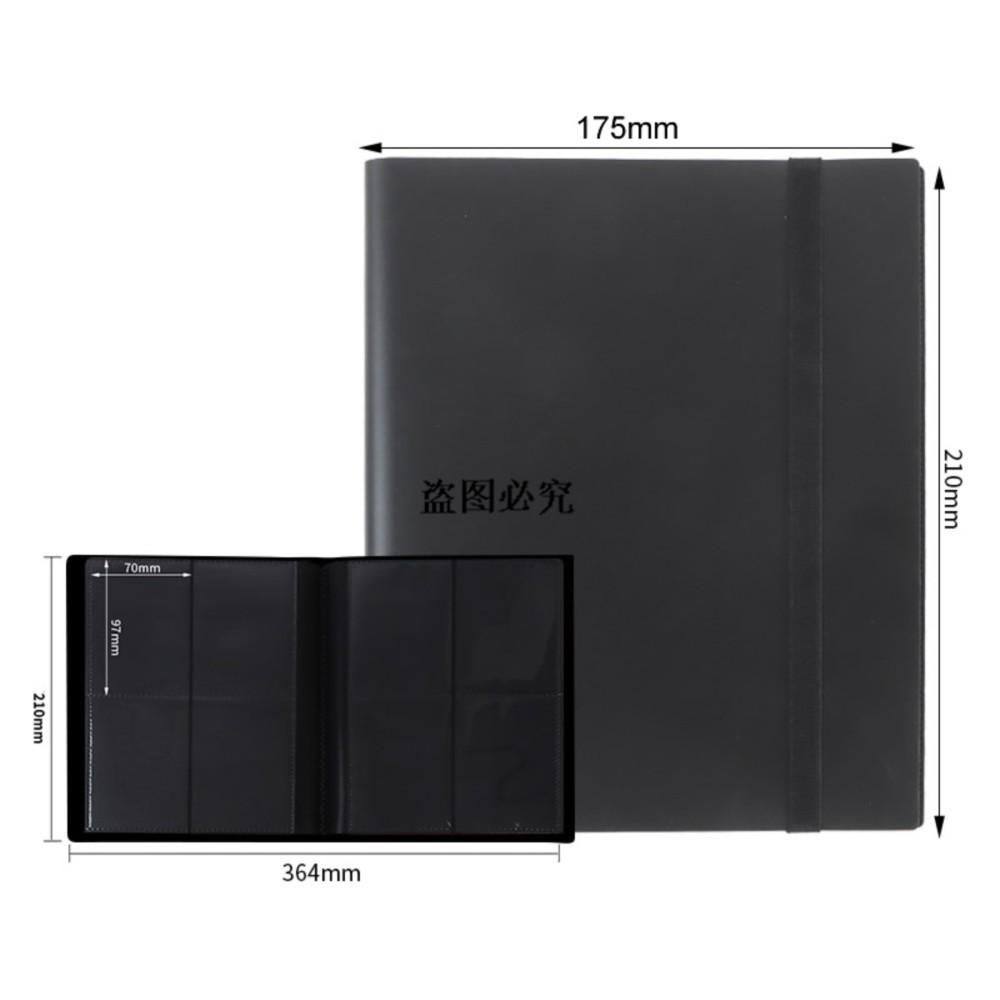 4/9Pocket Trading Card Holds 160/360 Cards  Durable PP Cover  Ideal For Basketball Baseball Sports Card Book Sleeve Binder