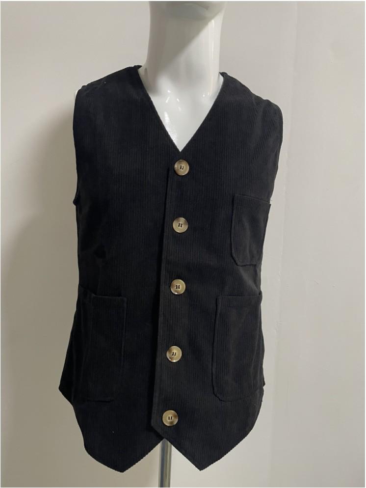 Мужской повседневный вельветовый пиджак 2024 года для Европы и Америки M