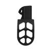 JFG MT125 [JA65/JA55] Motorcycle Foot Peg Step Anti-Slip Aluminum Folding Type Compatible Car Models Hunter Cab [JA65/JA55] Motorcycle - Black