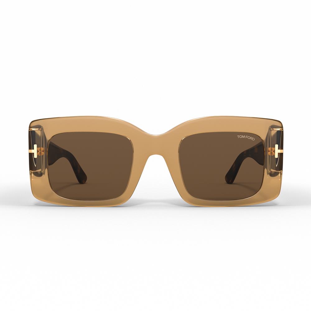 Tom Ford Square Round Face Slimming Irregular Frame Sunglasses Unisex sunglasses FT1188