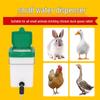 Automatyczny dozownik wody dla królika z dyszą i miską