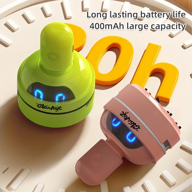 [USB Rechargeable Mini Vacuum] Electric Mini Vacuum Cleaner with USB Charging, Rechargeable Battery, Compact Desktop Cleaner for Office, Home, School