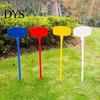 Durable Plant Markers 5 Pcs Tags Reusable Plastic T Shape Labels Nursery Inserted Cards for Flower Bed Garden Outdoor Gardening Label