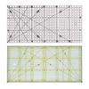 Quilters Ruler with Double Colored and Grid Lines Patchwork Sewing Accessories Home Appliance