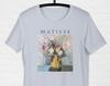 T-shirt Henri Matisse Still Life Yellow Vase with Flowers, Floral Artwork Shirt, Art Clothing Flower Drawing, Aesthetic Gift For Art Lover