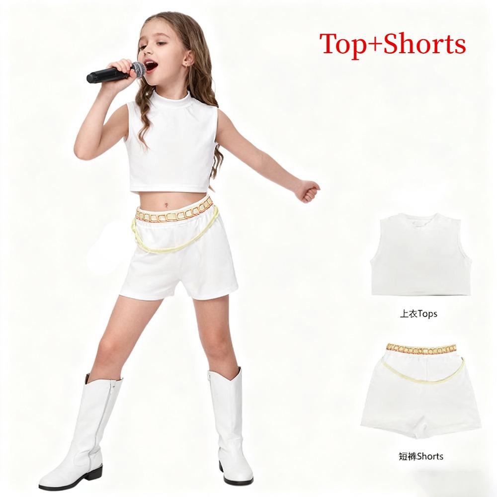 KPop Film Dämonenjäger Gleicher Stil Mädchenkleidung Kinder Halloween Cosplay Party Zoey Rumi Mira Kostüm Neu
