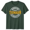 Official Teenager Warning May Contain Attitude Teen Unisex Graphic Tee Unisexs Top