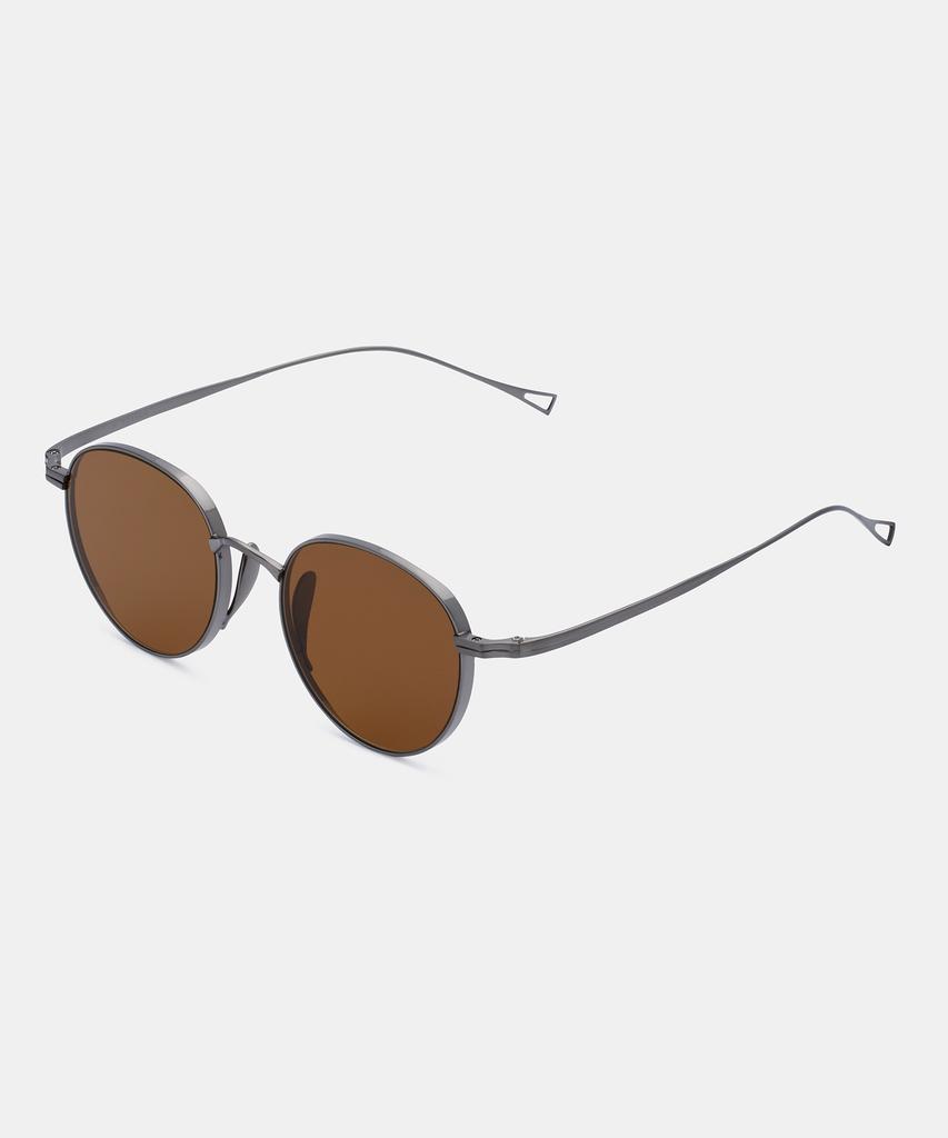 Maeteupeojeu Mp-13 Titanium Sunglasses Brown Darksilver