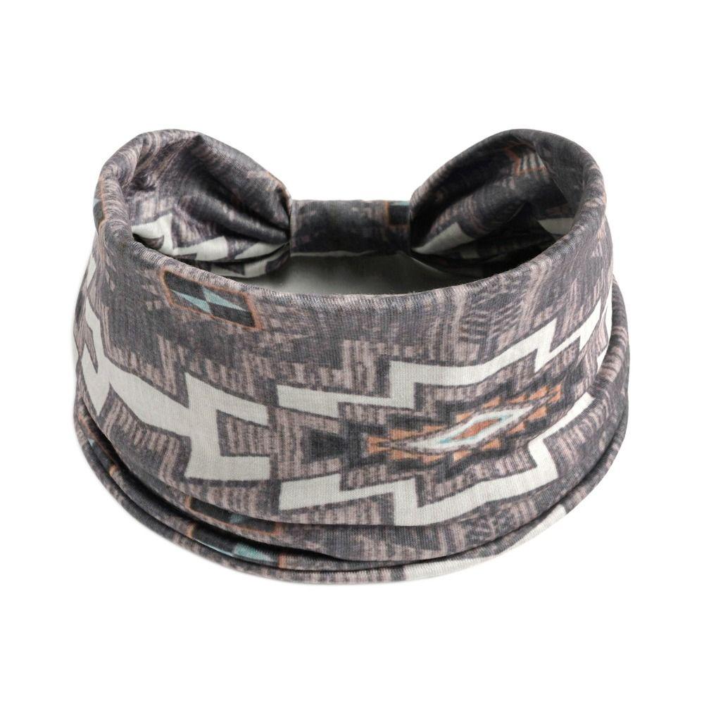 Portable Knot Boho African Headband Elastic Sweat Absorbent Turban Headwrap Yoga Headband Hair Accessories