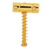 3PCS With Wrench Bridge Saddles Set Gold Color Guitar Bridge Saddles  For Electric Guitar