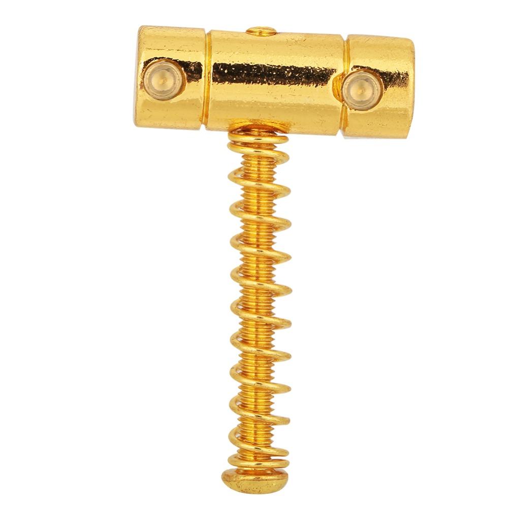 3PCS With Wrench Bridge Saddles Set Gold Color Guitar Bridge Saddles For Electric Guitar