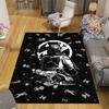 1pz Tappeto Disney Star Wars Modello Yoda Tappeto Area Tappeto Antiscivolo Lavabile a Mano Tappetino per Pavimento Adatto per Soggiorno Camera da Letto Arredamento Casa
