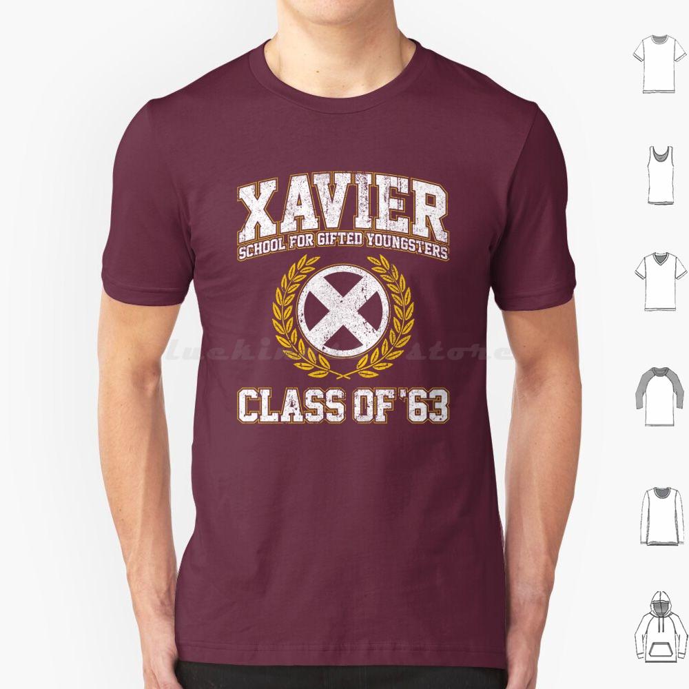 Xavier Class Of 63  Variant  T Shirt Big Size 100 Cotton Comic Book Comics Comic Comic Books Graphic Novels Movie Tv