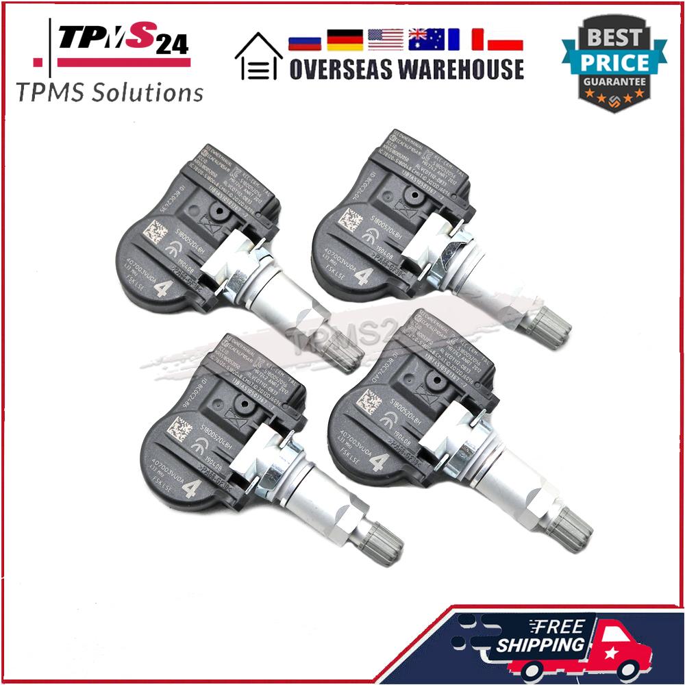 4X 40700-3VU0A FOR Nissan Qashqai Teana Tiida Almera Atleon Cabstar NP300 Pulsar Sentra 433MHz TPMS SENSOR 407003VU0A 407003VU0B