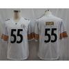 Pittsburgh Steelers Embroidered Rugby Jersey T-Shirt Men Women Loose Fit Cotton Short Sleeve Sportswear