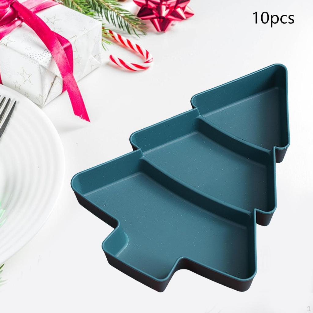 10 Christmas Tree Serving Tray for Snacks And Fruits
