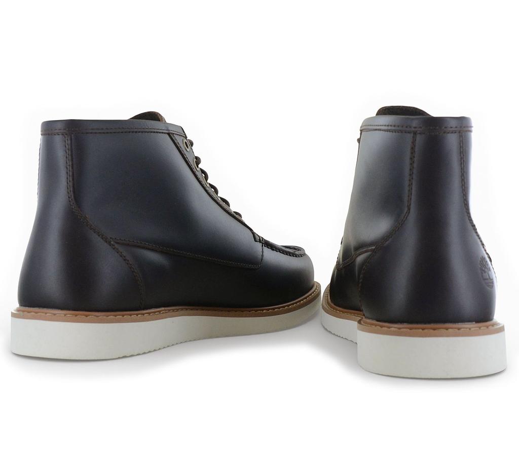 Timberland Newmarket Mid Chukka Boot - Men's Ankle Boots Boots Leather Brown TB0A6AZE-EM4 ORIGINAL