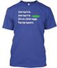 Happy Gilmore Quote Just Tap It In - Give A Little T Shirt Made In USA S-5XL