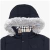 Burberry Kids Down PAdding Hoodie With Fur Trimming  Adults CAn WeAr  8117232 A